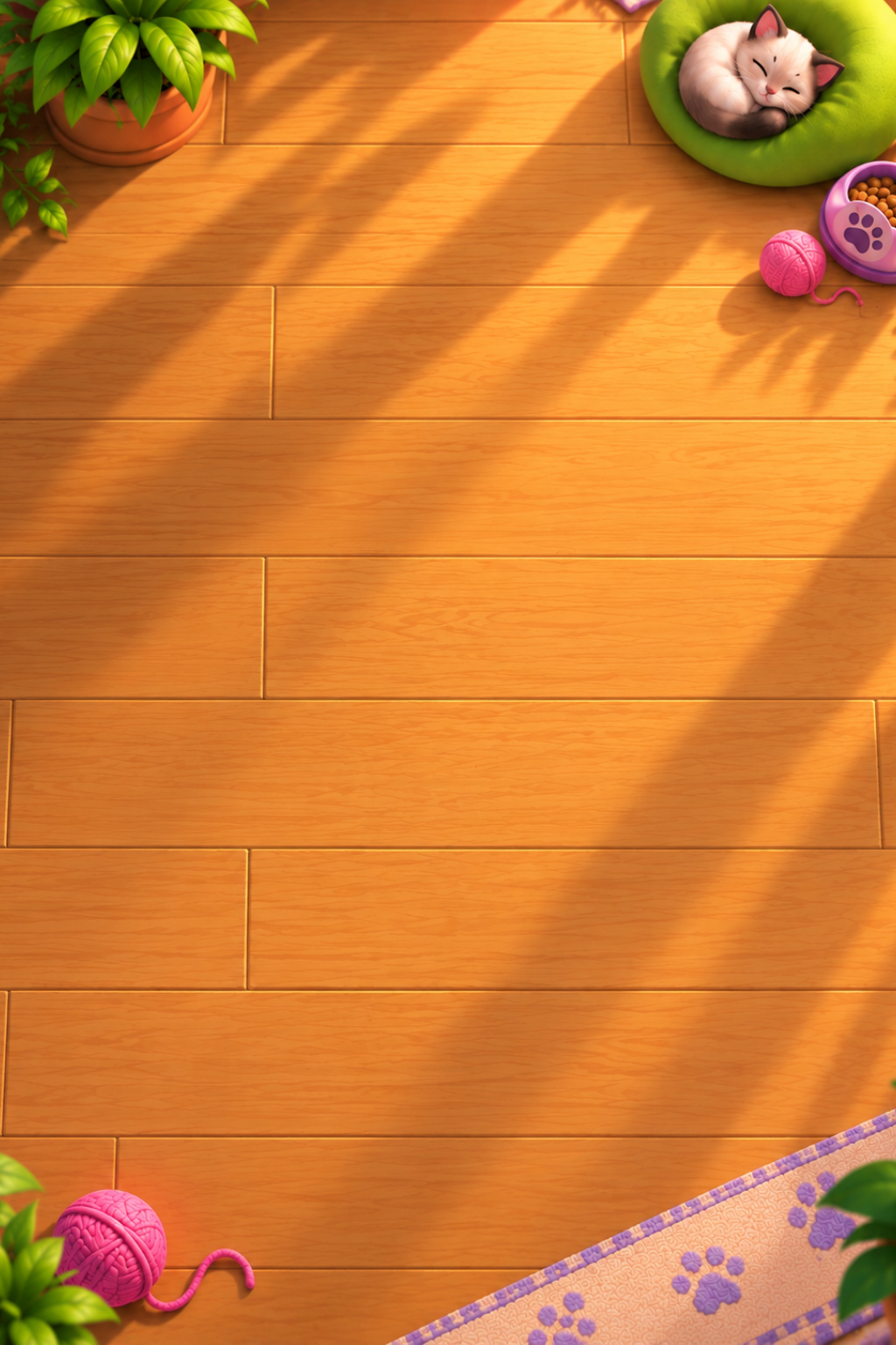 Warm wooden puzzle background