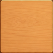 Wooden tile icon