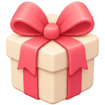 Gift box icon